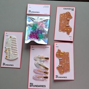 No Boundaries Hair Clip Set